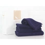 Рушник MirSon набір банних 5073 Elite SoftNess Darkblue 40х70, 50х90, 70х140 (2200003975659) - зменшене зображення 1