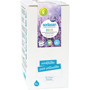 Гель для прання Sodasan Color Lavender 5 л (4019886015172) зображення 1