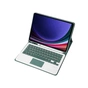 Чохол до планшета BeCover Keyboard+TouchPad Samsung Tab S9 (SM-X710/SM-X716)/S9 FE (SM-X510/SM-X516B) 11.0" Dark Green (712419) - зменшене зображення 4