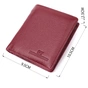 Гаманець ST Leather З натуральної шкіри Бордовий (19467) - зменшене зображення 4