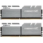 Модуль пам'яті для комп'ютера DDR4 16GB (2x8GB) 3200 MHz Trident Z Silver H G.Skill (F4-3200C14D-16GTZSW) - уменьшенное изображение 1
