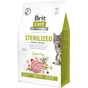Сухий корм для кішок Brit Care Cat GF Sterilized Immunity Support зі свининою 400 г (8595602565061) - зменшене зображення 1