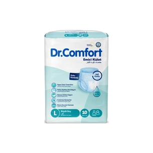 Підгузки для дорослих Dr.Comfort Large 100-150 см 10 шт (8680131205646) зображення 1