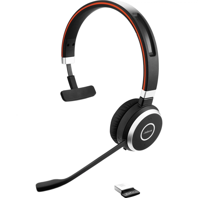 Навушники Jabra Evolve 65 MS Mono (6593-823-309) - изображение 1