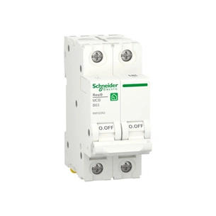 Автоматичний вимикач Schneider Electric RESI9 6kA 2P 63A В (R9F02263) зображення 1