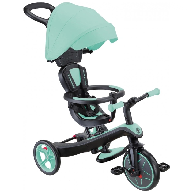 Дитячий велосипед Globber Explorer Trike 4 в 1, м''ятний (634-206) - изображение 1