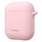 Чохол для навушників Spigen для AirPods Silicone Pink (066CS24810) - зменшене зображення 2