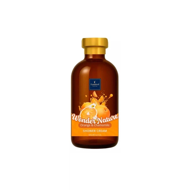 Гель для душа Famirel Wonder Nature Апельсин и ромашка 500 мл (7290114086790) - изображение 1