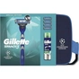 Набір косметики Gillette UEFA Champions League Special Edition Станок Mach3 + Гель для гоління Series + Косметичка (8006530032575) - зменшене зображення 1