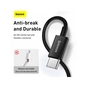 Дата кабель USB-C to Lightning 1.0m 20W Superior Series Black Baseus (CATLYS-A01) - уменьшенное изображение 7