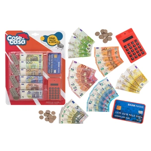 Игровой набор Cose di casa для игры с деньгами монеты, кредитная ка (41117) изображение 1
