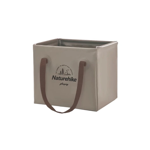 Ведро складное Naturehike CNH22SN002 ПВХ 20л Tan (6927595795132) - изображение 1