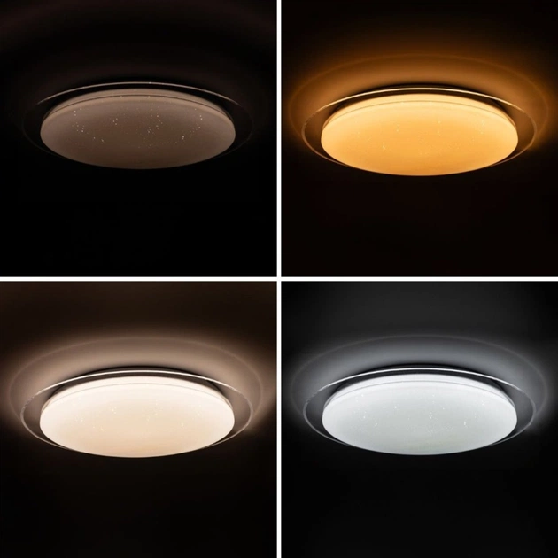 Світильник Vestum SATURN зоряне небо 80W 3000К-6500К з ДК (VS-91016) - picture 6