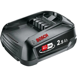 Акумулятор до електроінструменту Bosch PBA, 18V, 2.5Ah, 0.3кг (1.600.A00.5B0) зображення 1