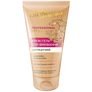 Гель для вмивання Біокон Professional Effect Делікатний 150 мл (4820160037304) зображення 1