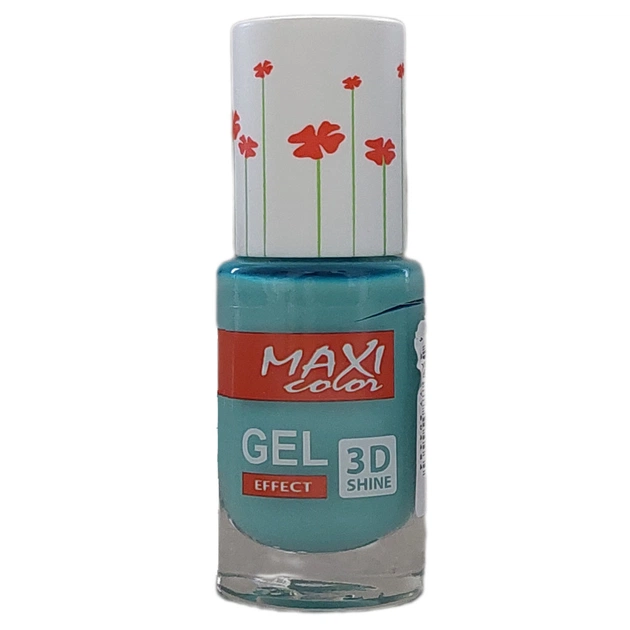 Лак для нігтів Maxi Color Gel Effect Hot Summer 09 (4823077504464) - picture 1