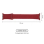 Ремінець до смарт-годинника Armorstandart Leather Loop для Apple Watch 49/46/45/44/42 (Series 1-3) Red (ARM45824) - зменшене зображення 2