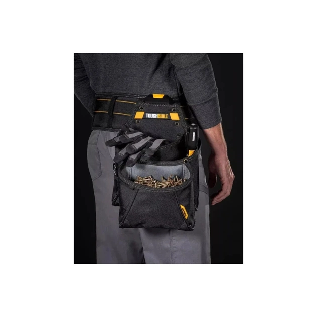 Сумка для інструмента ToughBuilt паясна з підставкою, для витратних матеріалів (TB-CT-03) - picture 8