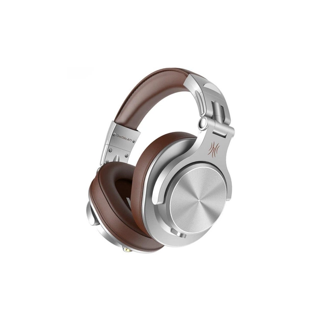 Навушники OneOdio A71 3,5мм/6,35мм Silver/Brown (A71 Silver Brown) - зображення 1