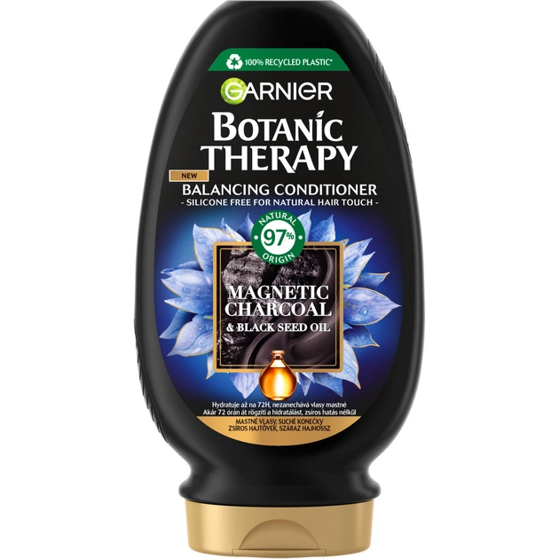Кондиционер для волос Garnier Botanic Therapy Магнетический уголь 200 мл (3600542512268) - изображение 1