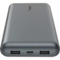 Батарея універсальна Belkin 10000mAh 15W 2xUSB-A, USB-C Gray (BPB011BTGY) - зменшене зображення 3