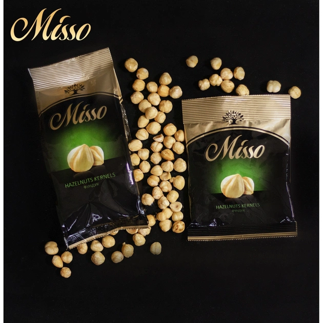 Горіхи Misso Ядра фундука бланшовані смажені 150 г (4820146730076) - зображення 2