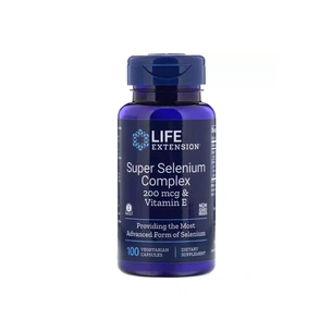 Мінерали Life Extension Супер Комплекс Селен, Super Selenium, 100 вегетаріанські кап (LEX-17781) зображення 1
