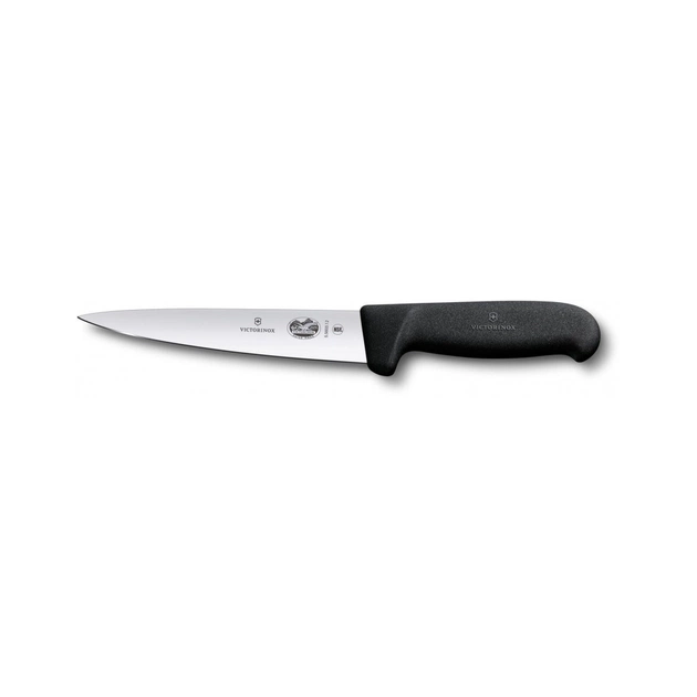Кухонний ніж Victorinox Fibrox Sticking 12см Black (5.5603.12) - зображення 1