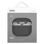 Чохол для навушників Uniq Lino AirPods 4 Silicone Ash Grey (8886463691373) - зменшене зображення 5