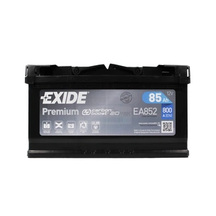 Акумулятор автомобільний EXIDE PREMIUM 85A (EA852) зображення 1