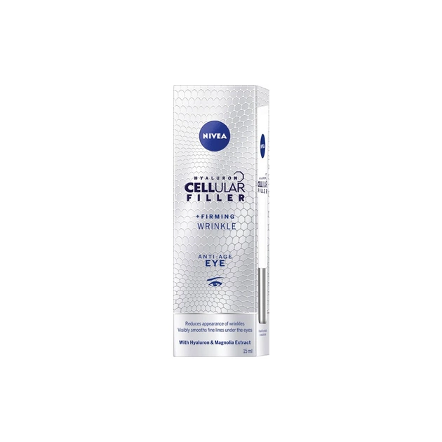 Крем для кожи вокруг глаз Nivea Hyaluron Cellular с гиалуроновой кислотой 15 мл (4005808367092) - изображение 1