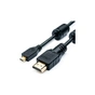 Кабель мультимедійний HDMI M to HDMI micro M 3.0m Atcom (22403) - зменшене зображення 1