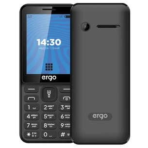 Мобільний телефон Ergo E284 Black зображення 1