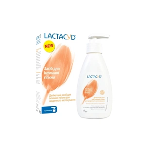 Гель для интимной гигиены Lactacyd с дозатором 200 мл (5391520943188) изображение 1