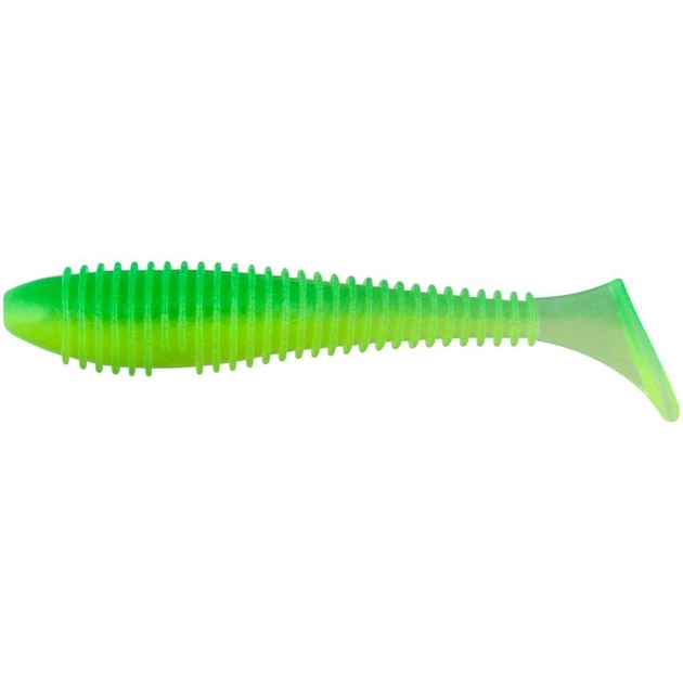 Силікон рибальський Keitech Swing Impact FAT 3.8" (6 шт/упак) ц:ea#11 limechartreuseglow (1551.07.19) - зображення 1