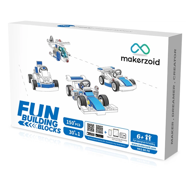 Конструктор Makerzoid Fun Building Blocks (MKZ-BK-FB) - зображення 1