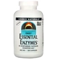 Пробіотики Source Naturals Ефірні Ензими, 500 мг, Daily Essential Enzymes, 120 вегетаріанських до (SN1302) - зменшене зображення 1