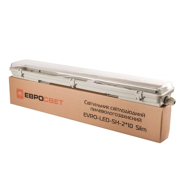 Світильник Євросвітло Т8 LED-SH-2*10 IP65 Slim - picture 2