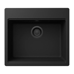 Мийка кухонна Elleci TIME 105 on top nero 40 зображення 1