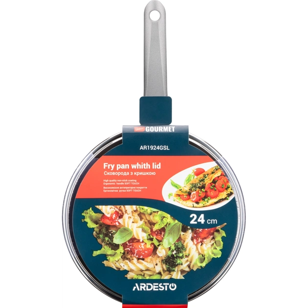 Сковорода Ardesto Gemini Gourmet Vasto з кришкою 24 см (AR1924GSL) - зображення 10