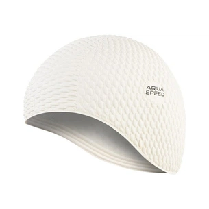 Шапка для плавання Aqua Speed Bombastic 104-5 білий Жін OSFM (5908217645548) зображення 1