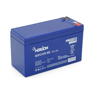 Батарея до ДБЖ Merlion GLO 12V 7.2Ah GEL (GLO1272F2 GEL) зображення 1
