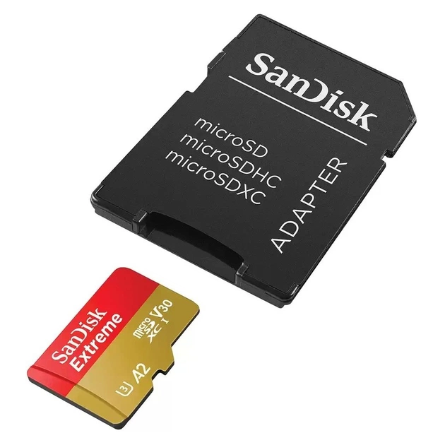 Карта пам'яті SanDisk 128GB microSD class 10 UHS-I U3 Extreme (SDSQXAA-128G-GN6MA) - picture 2