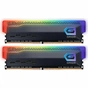 Модуль пам'яті для комп'ютера DDR4 16GB (2x8GB) 3600 MHz Orion RGB Titanium Gray Geil (GOSG416GB3600C18BDC) - уменьшенное изображение 1
