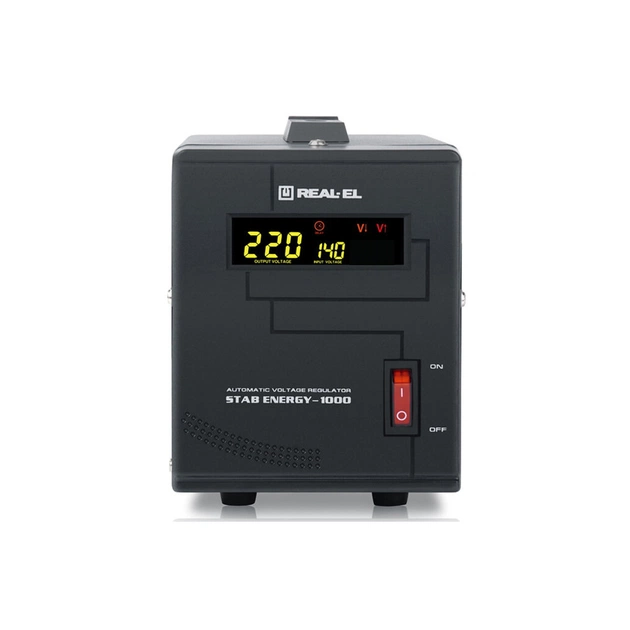 Стабілізатор REAL-EL STAB ENERGY-1000 (EL122400012) - picture 2