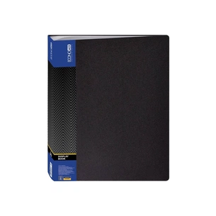 Папка з файлами Economix А4 з 60 файлами, чорна (E30606-01) изображение 1