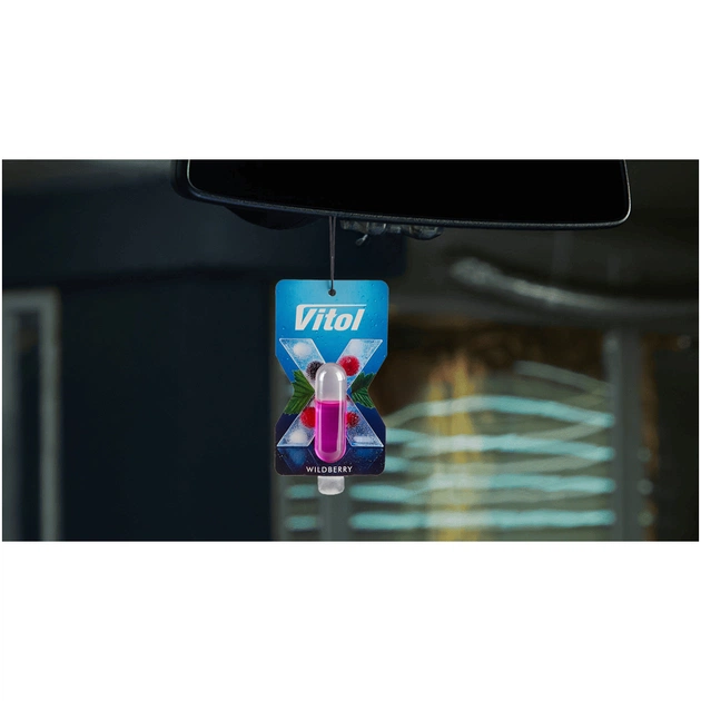 Ароматизатор для автомобіля VITOL X-Fresh Wildberry (VF04) - picture 3