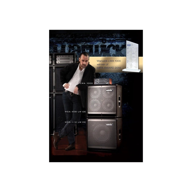 Гітарний підсилювач Warwick LWA 1000 Silver - picture 5