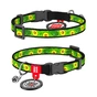 Нашийник для тварин WAUDOG Авокадо з QR паспортом XS 20-30 см (5280) - зменшене зображення 4