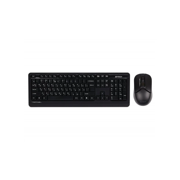 Комплект A4Tech FG1012 Wireless Black (4711421966542) - зображення 1